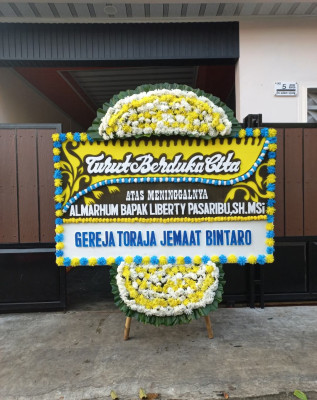 Papan Bunga Duka di Rawa Terate