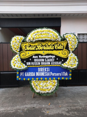 Papan Bunga Duka di Rawa Terate