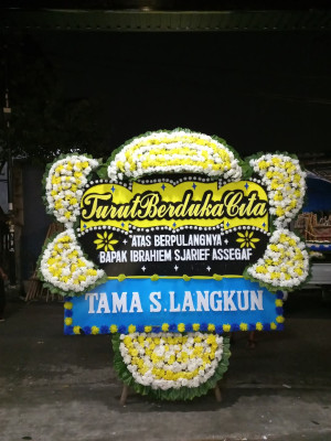 Papan Bunga Duka di Rawa Terate