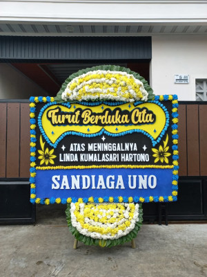 Papan Bunga Duka di Rawa Terate