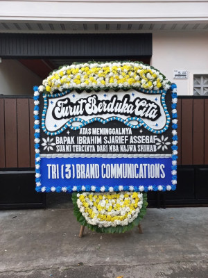 Papan Bunga Duka di Rawa Terate